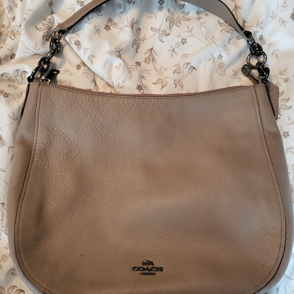 Coach Hobo pebble leather